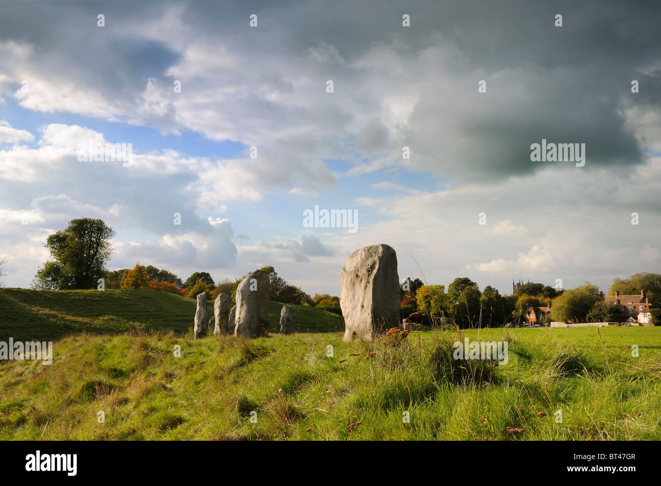 Piedras de Avebury Foto de stock