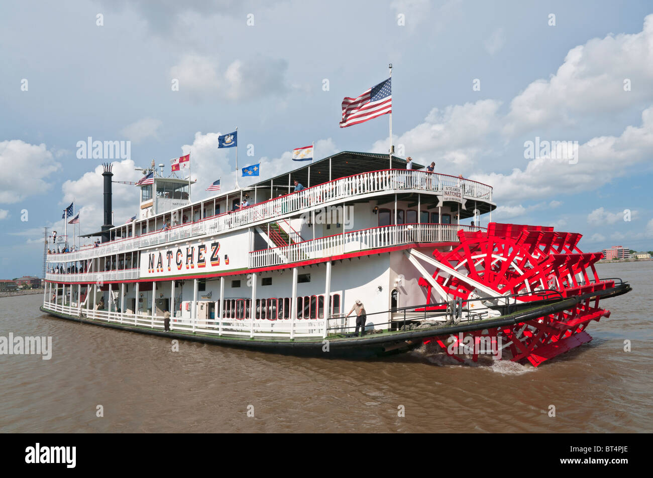 Nueva Orleáns, Louisiana, Steamboat Natchez, Mississippi River tour en