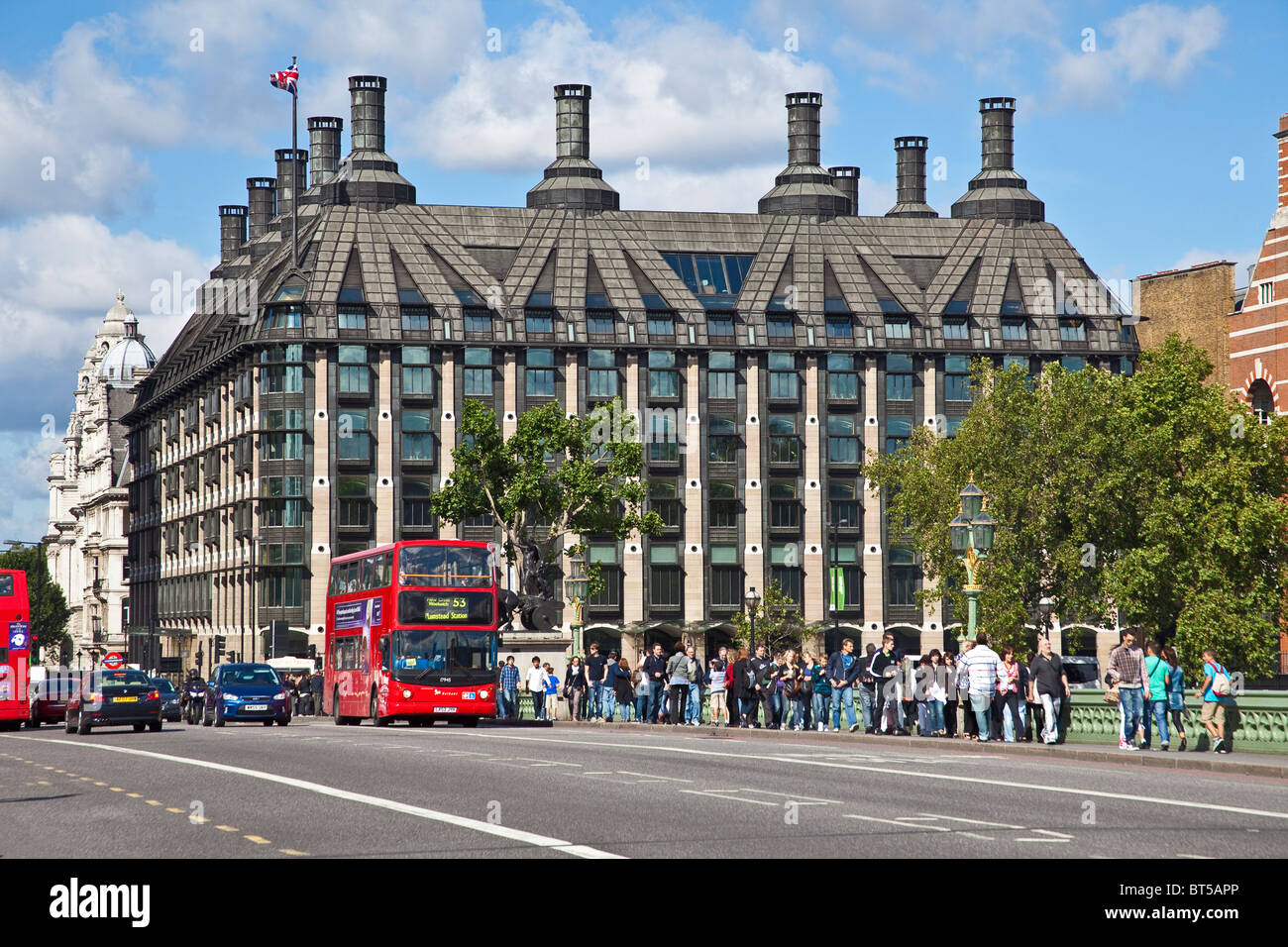 Londres,Westminster Portcullis House Agosto 2010 Foto de stock