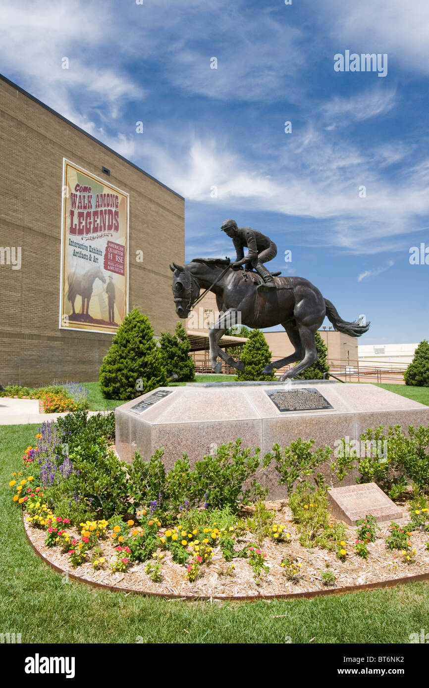 El recientemente renovado (2007), American Quarter Horse Hall of Fame