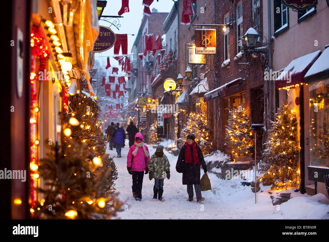 Navidad quebec fotografías e imágenes de alta resolución Alamy