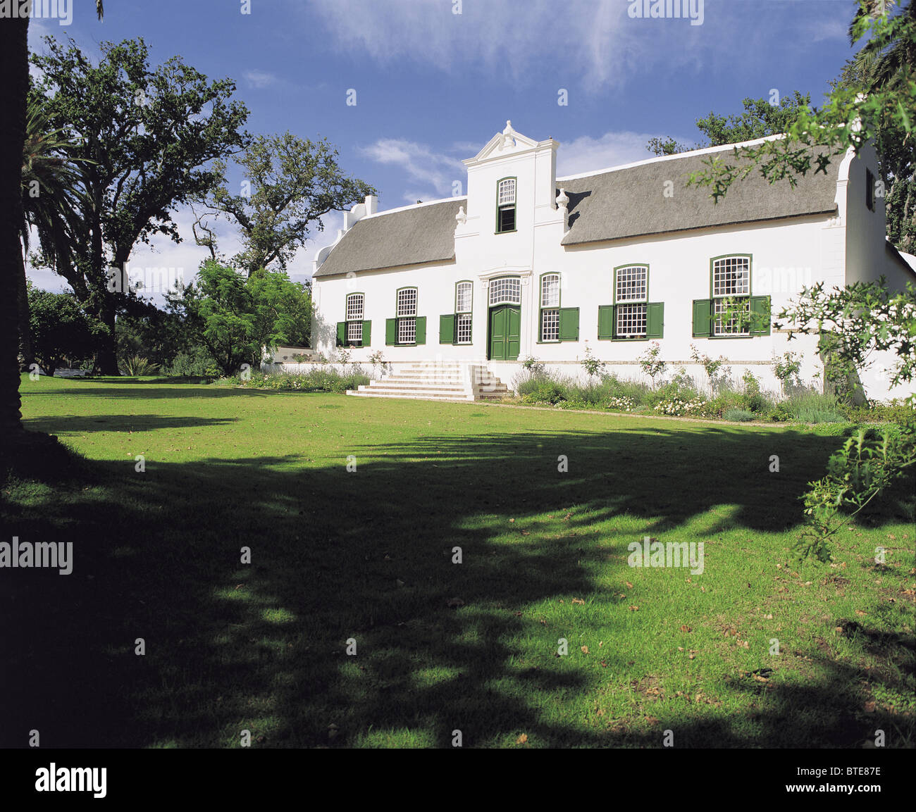 Buitenverwachting Wine Estate en el Cabo Occidental Foto de stock