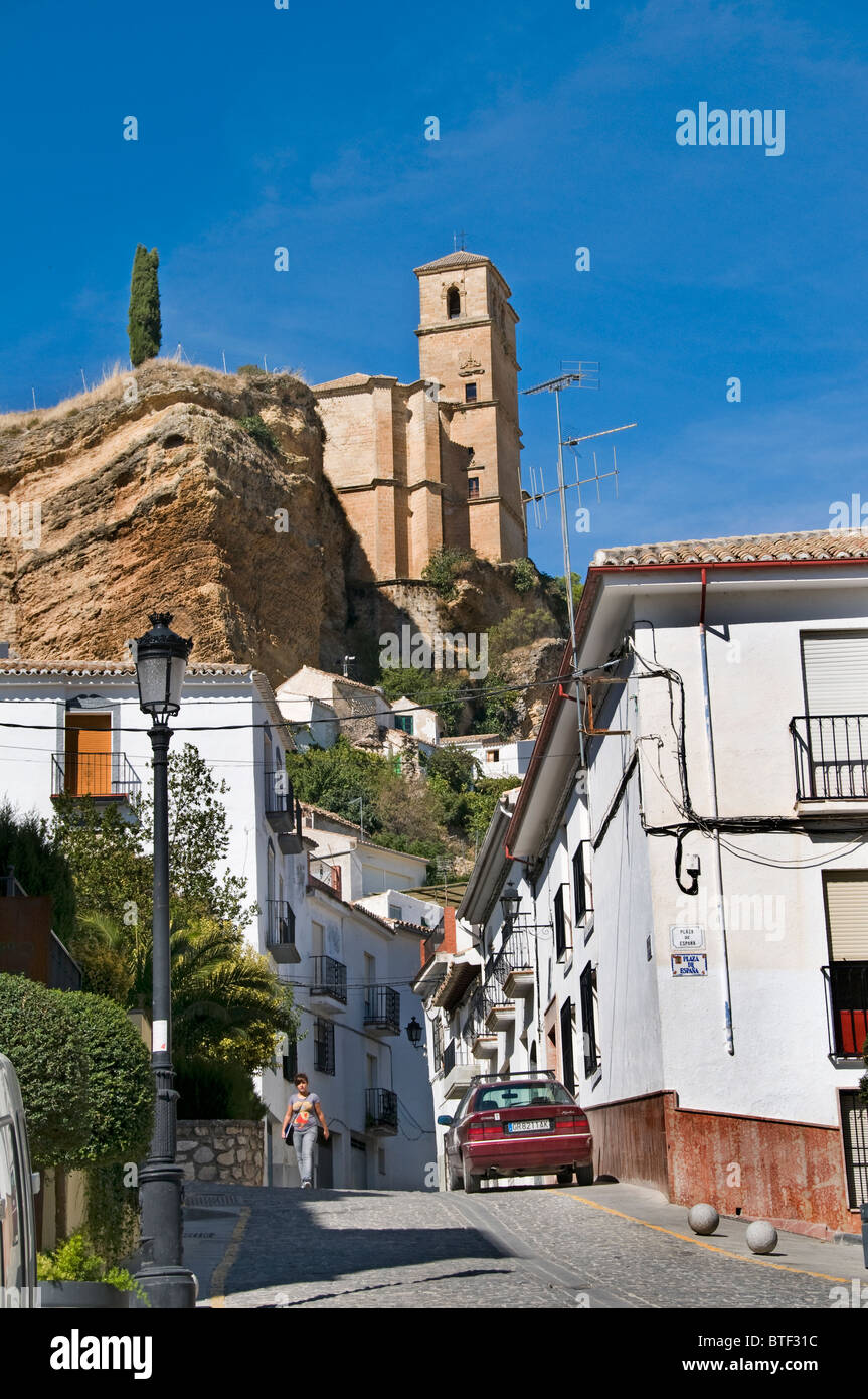Alcalá la Real Andalucía la ciudad de montaña Foto de stock