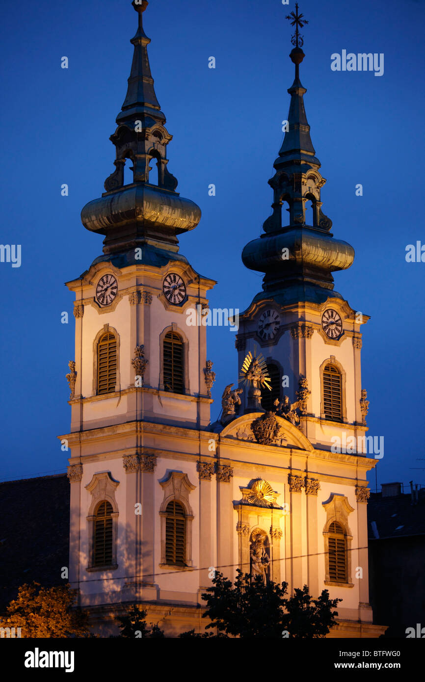 Hungría, Budapest, St Anne Iglesia, Foto de stock