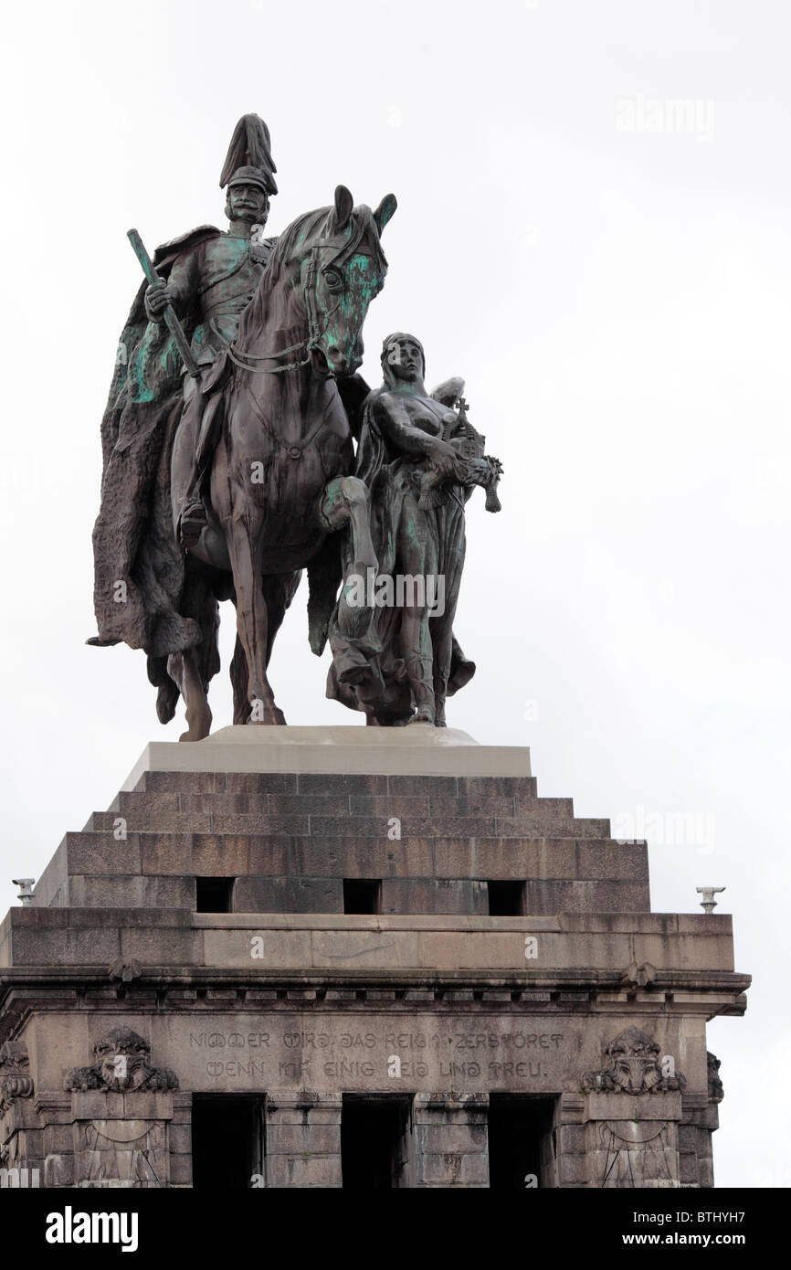 Monumento al emperador Guillermo I, Deutsche Eck (Rincón Alemán
