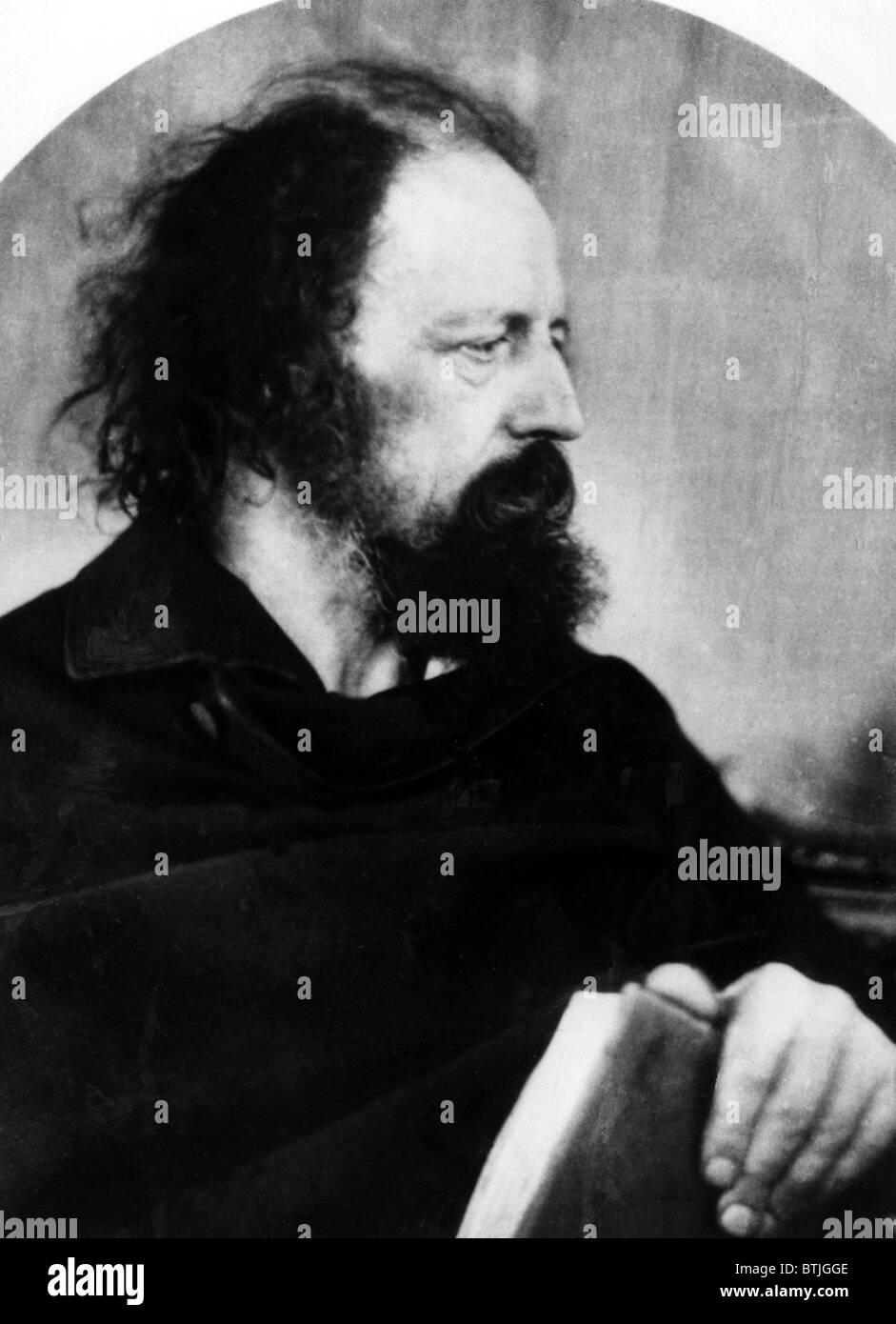 Lord Alfred Tennyson, 1809 - 1892. Foto de stock