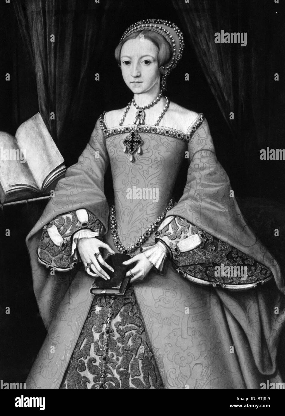 Isabel I (1533-1603), Reina de Inglaterra 1558-1603, c. 1546. Foto de stock