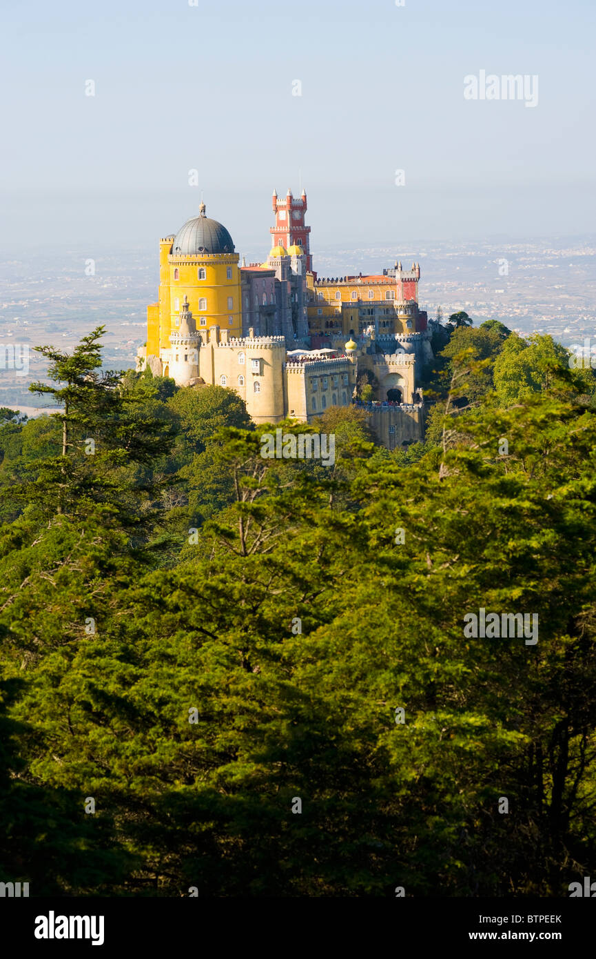 Palacio de Pena, en Sintra, Portugal Foto de stock