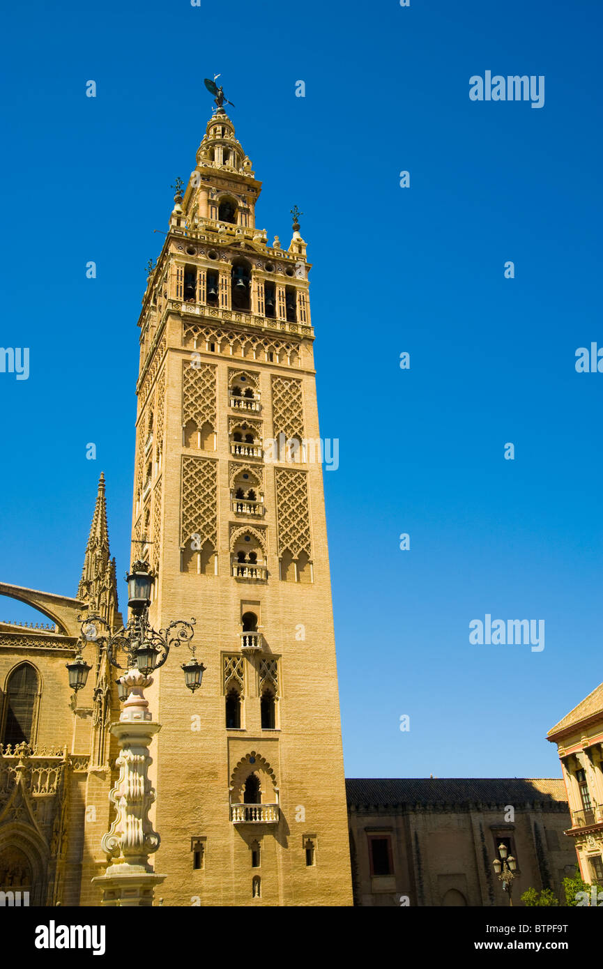 La Giralda, Sevilla, Andalucía, España. Foto de stock