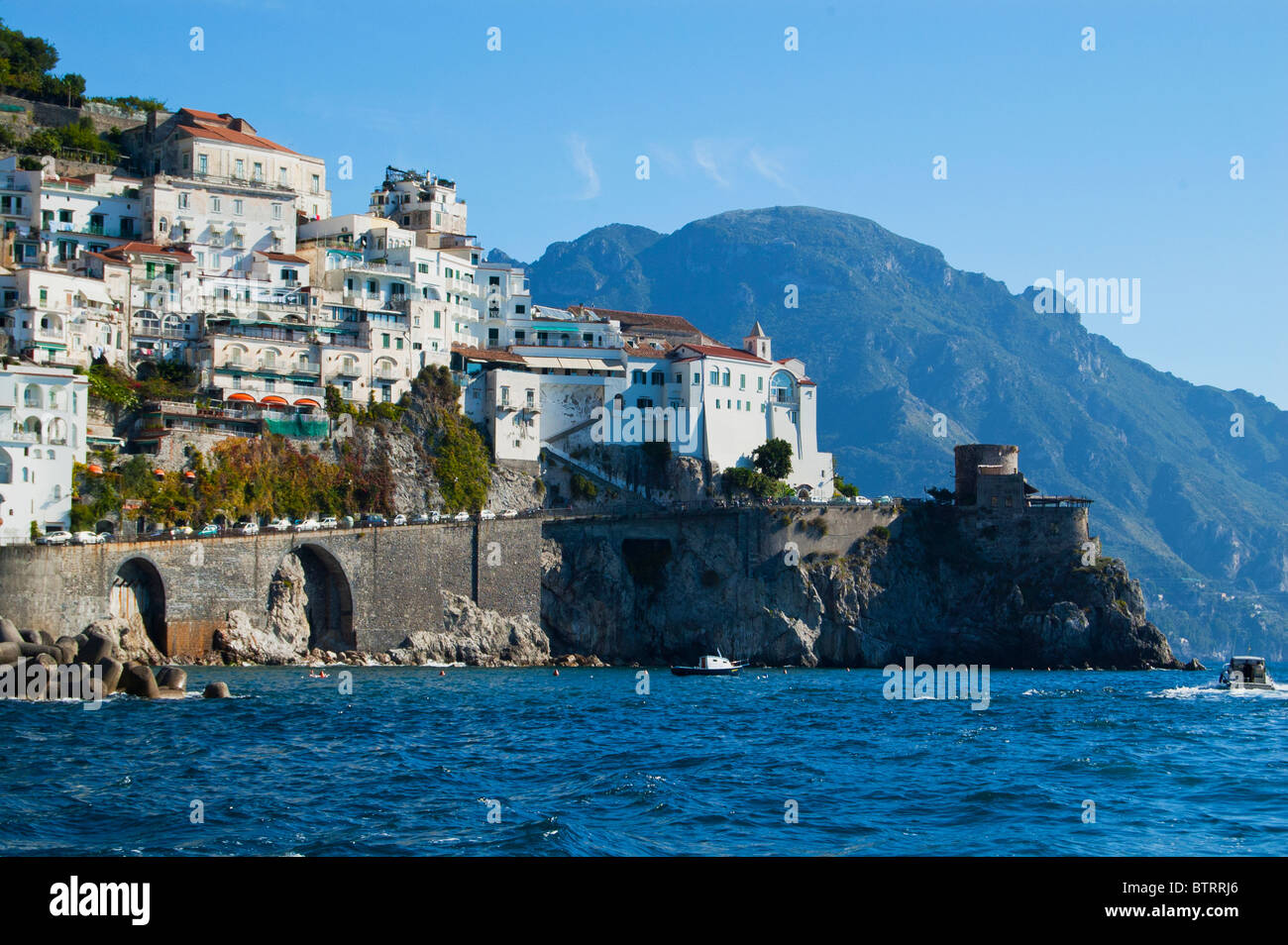 Amalfi, Costa de Amalfi, Italia Foto de stock