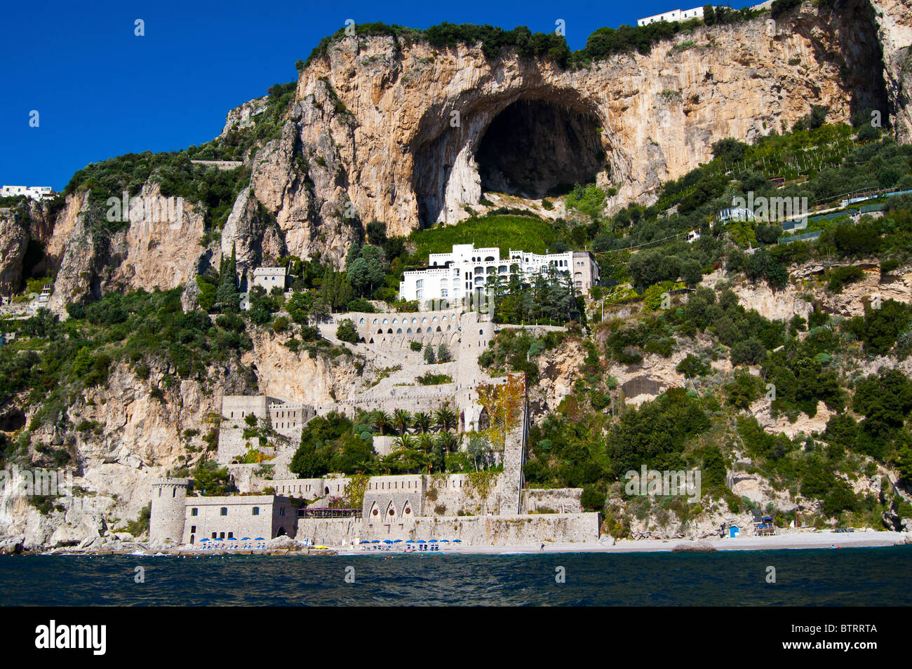 Saraceno Hotel Riviera napolitana de Positano, Amalfi Coast, Italia Foto de stock