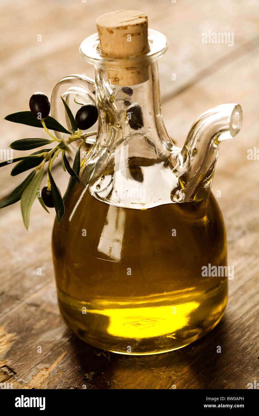aceite de oliva Foto de stock