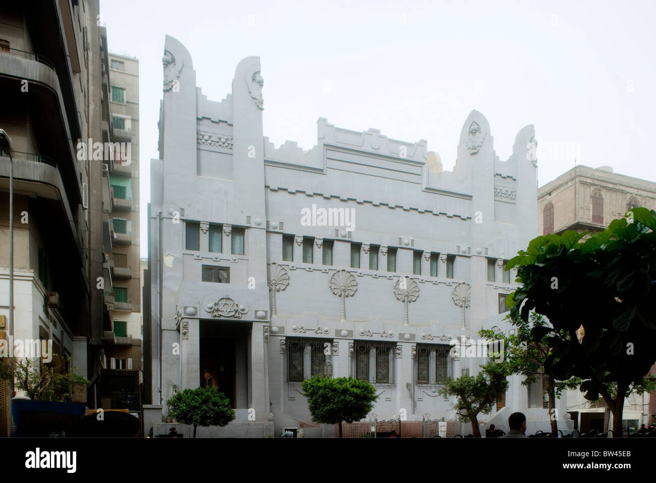 Aegypten, Kairo, la Sharia Adly, Synagoge Foto de stock