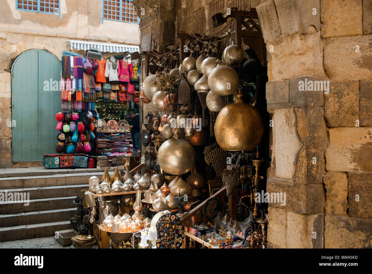 Aegypten, Kairo, im zoco de Khan el Khalili, Foto de stock