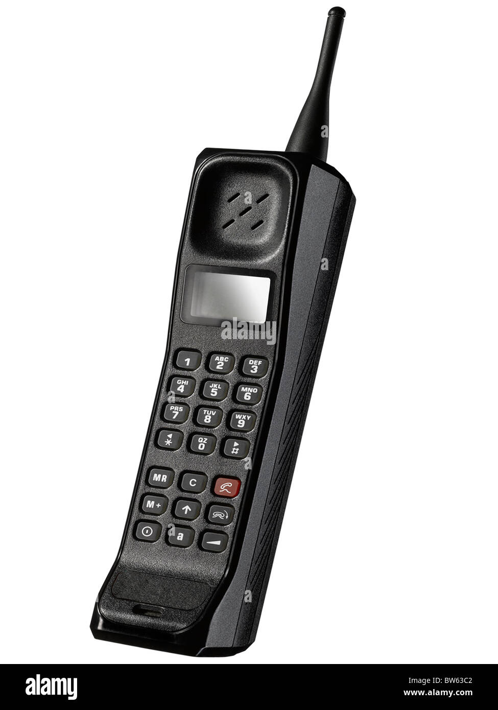 Un antiguo teléfono móvil Foto de stock