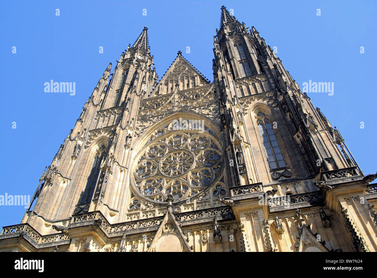 Prag Dom - Catedral de Praga 04 Foto de stock