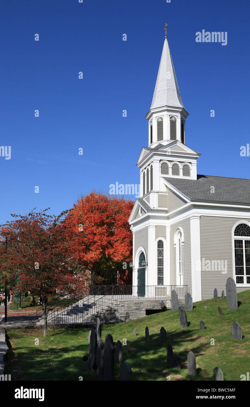 Parroquia de San Bernardo, Concord, Massachusetts, EE.UU. Foto de stock