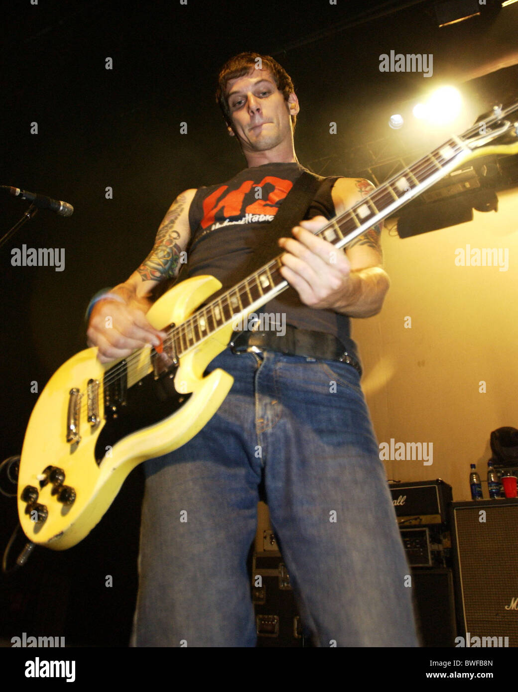 Rock Against Bush gira de conciertos Foto de stock