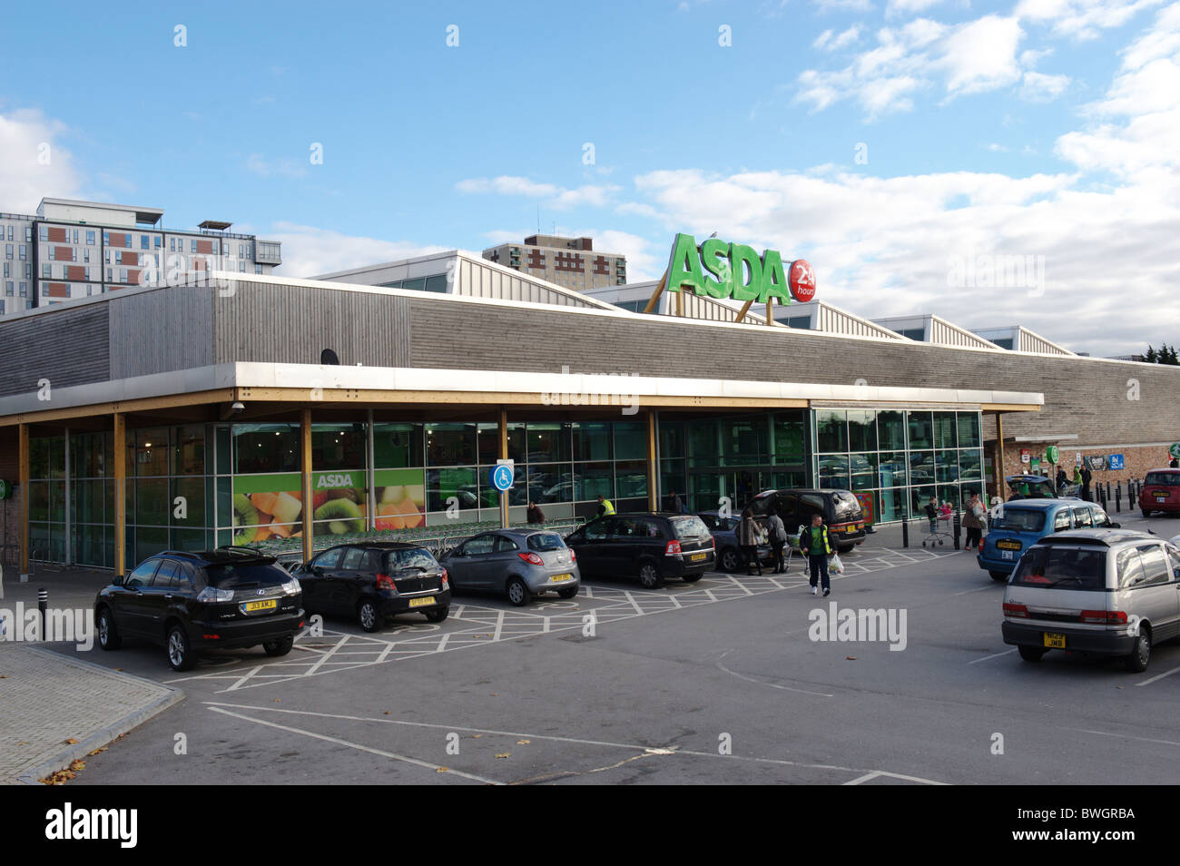Asda, Bootle, Merseyside. La nueva tienda en la zona y el apodado el