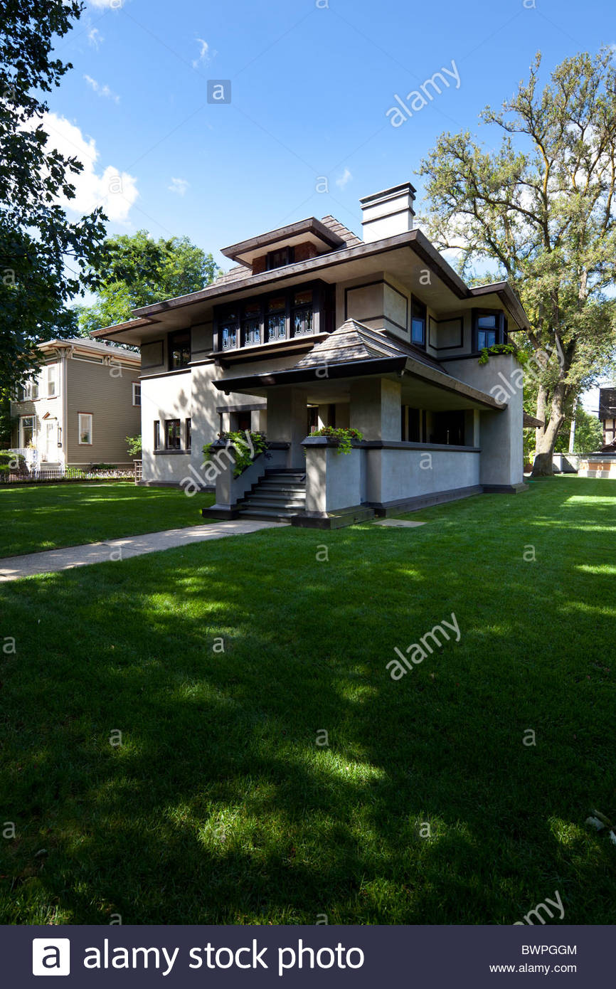 Salir Con Oak Park Illinois Frank - Edward R Hills Casa Por Frank Lloyd Wright 313 Forest Avenue Oak Park Illinonis Eeuu Bwpggm 