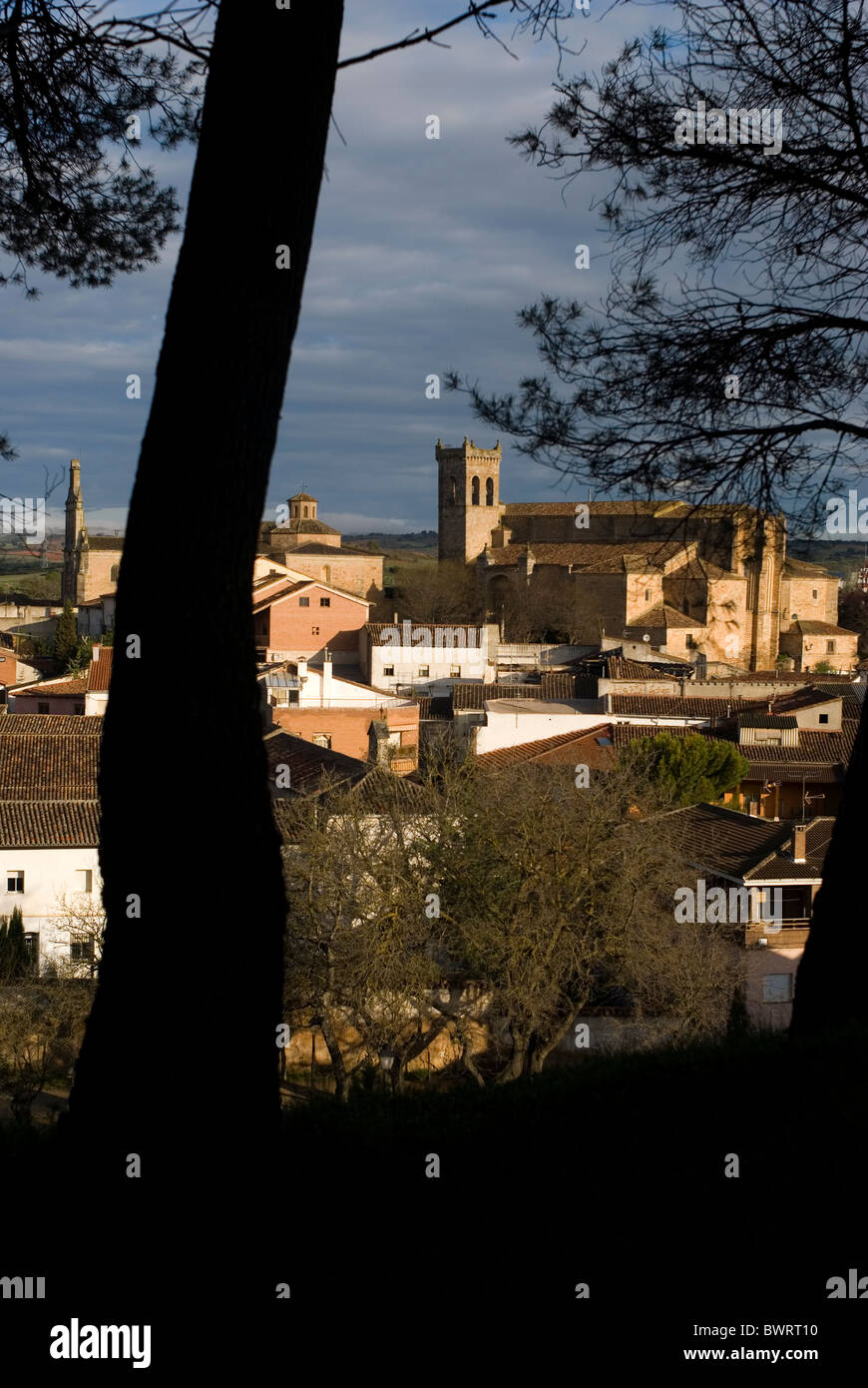 Cifuentes. Zona de la Alcarria. Provincia de Guadalajara. Castilla La Mancha. España Foto de stock
