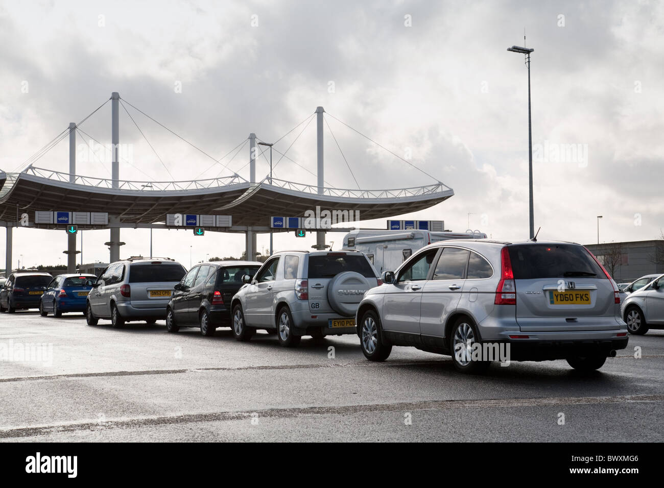 Eurotunnel Calais Auto Parken Kostet www.alamy.es