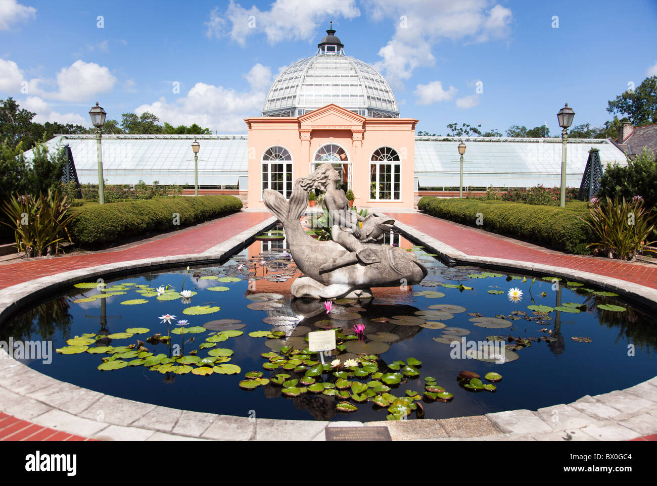 Desde 1936, el Jardín Botánico de Nueva Orleans en Louisiana  (originalmente, el Parque de la ciudad jardín de rosas), ha deleitado a los  visitantes Fotografía de stock - Alamy