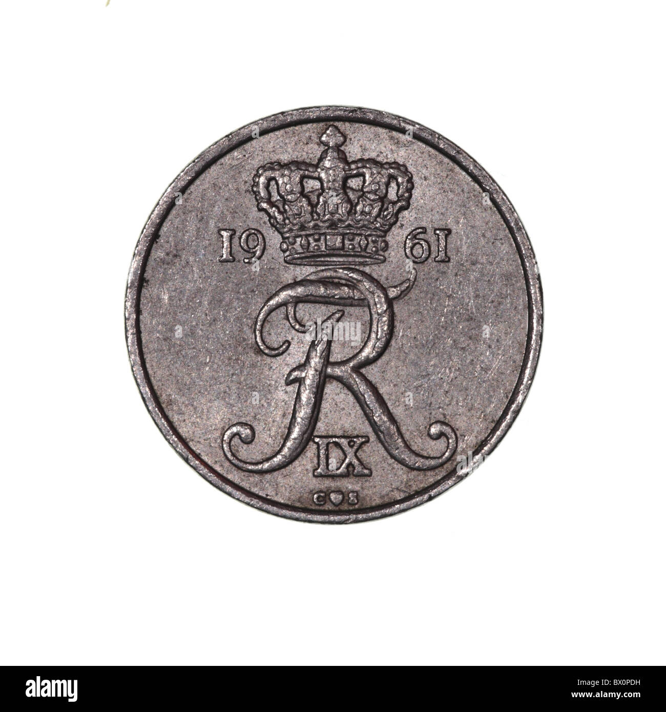 Moneda danesa Foto de stock