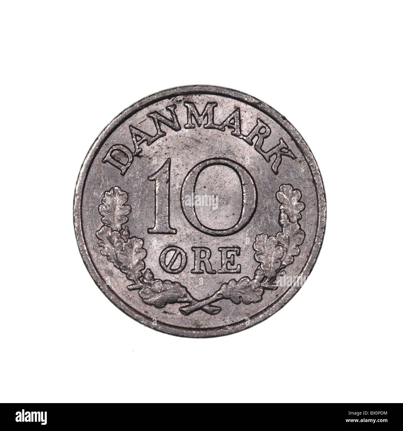 Moneda danesa Foto de stock