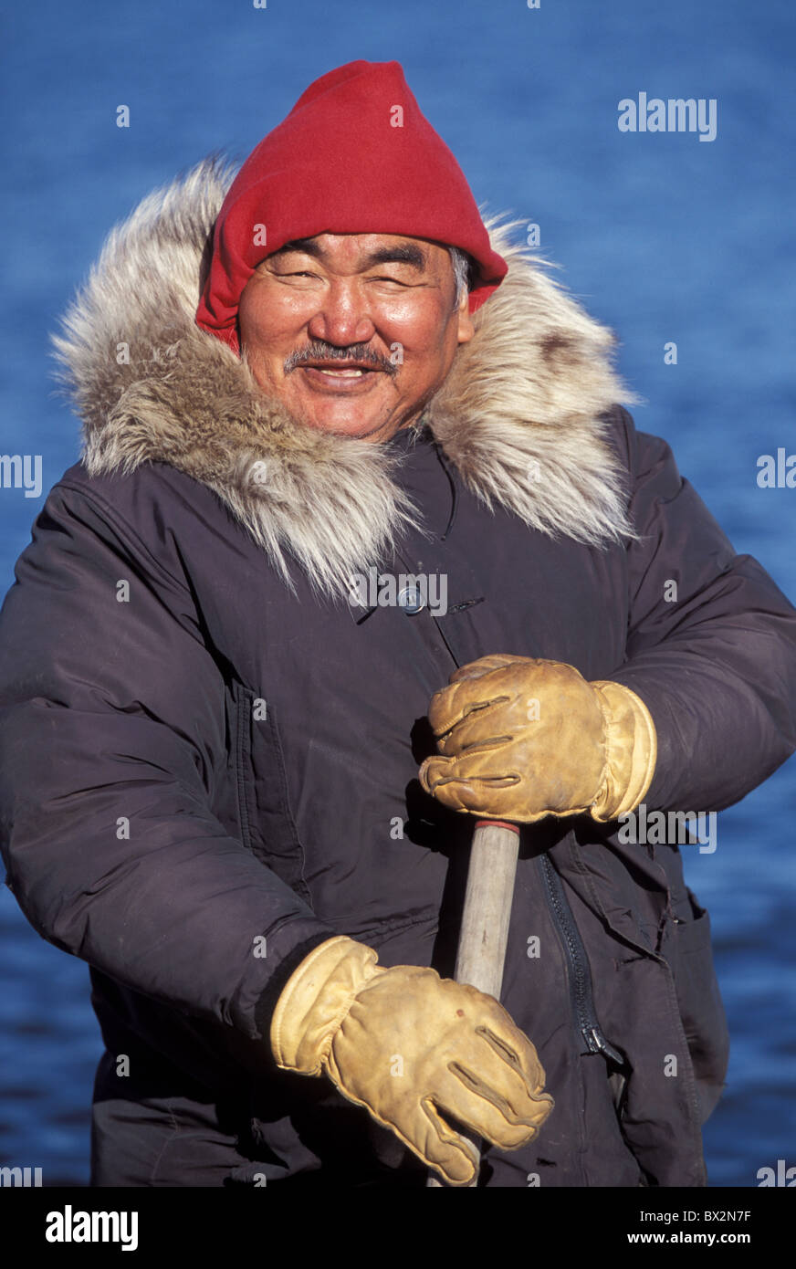 Retrato De Un Hombre Esquimal Fotos e Imágenes de stock - Alamy