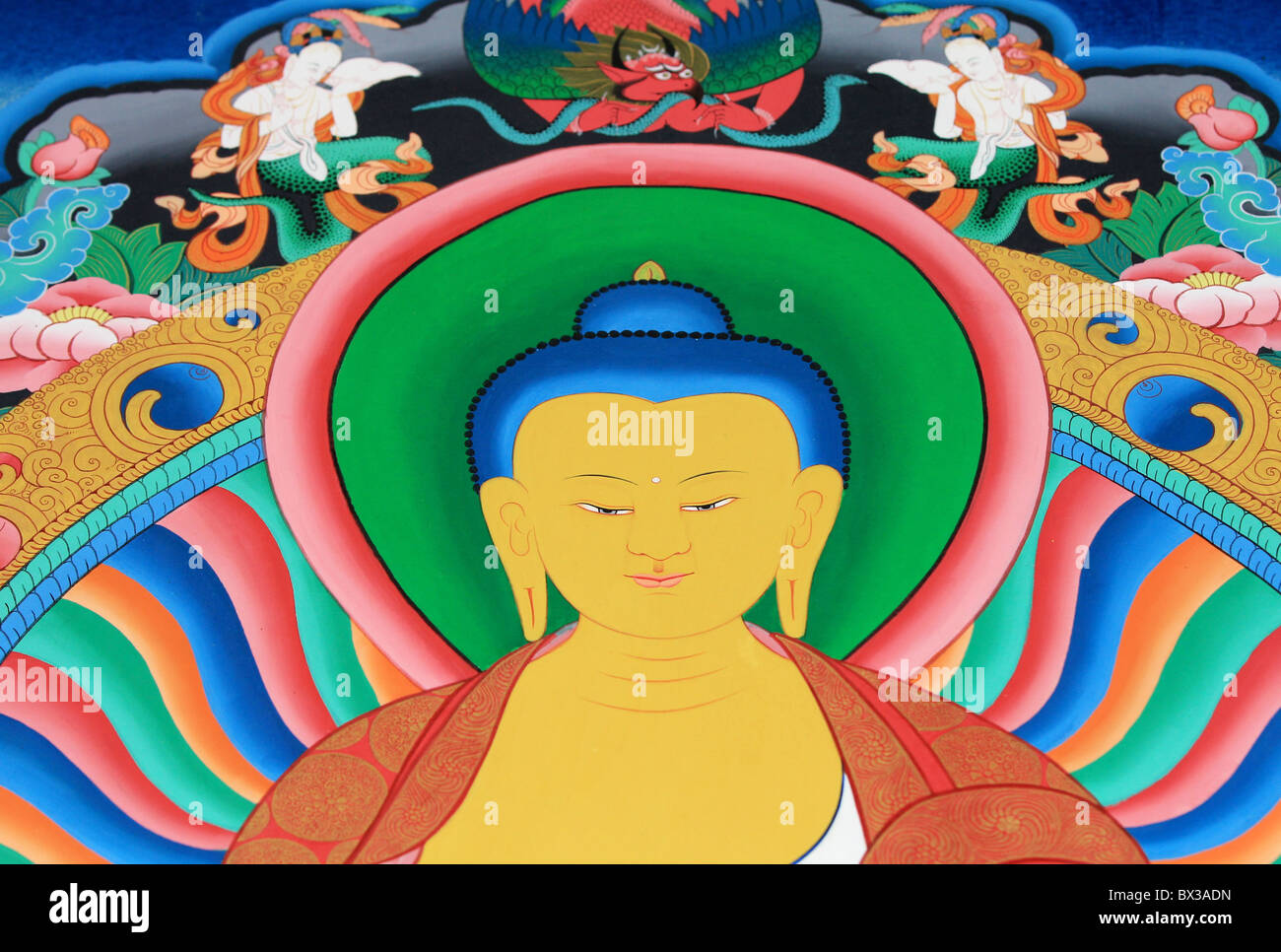 Buddha gautama thangka fotografías e imágenes de alta resolución Alamy