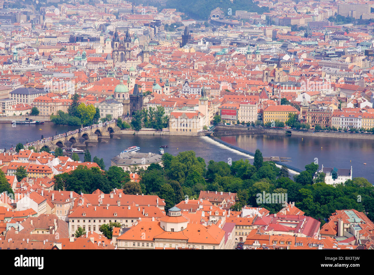 Prag como un patrimonio cultural Foto de stock