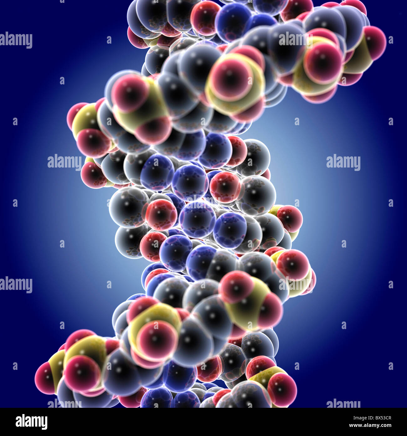 Molécula de ADN Foto de stock