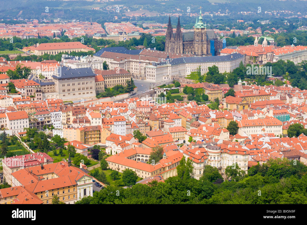 Prag como un patrimonio cultural Foto de stock