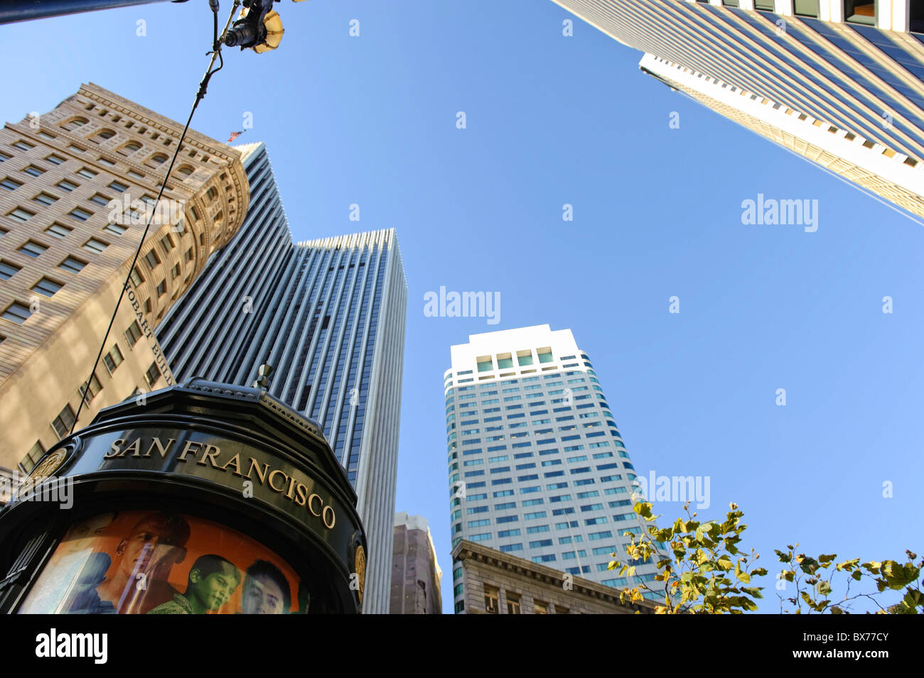 California, Estados Unidos, San Francisco, el Centro , Market Street. Foto de stock