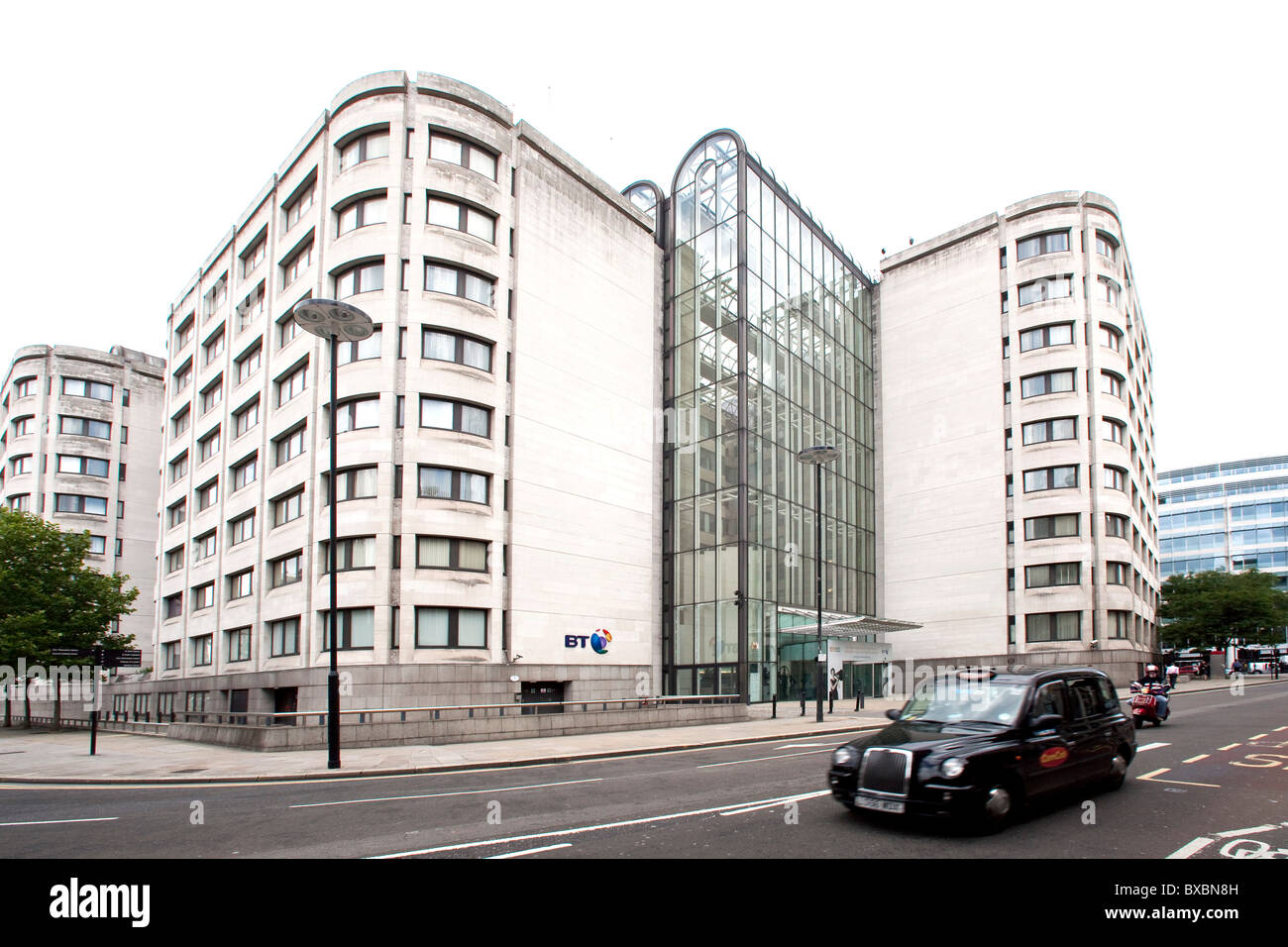 Sede de la compañía telefónica British Telecom en Londres, Inglaterra, Reino Unido, Europa Foto de stock