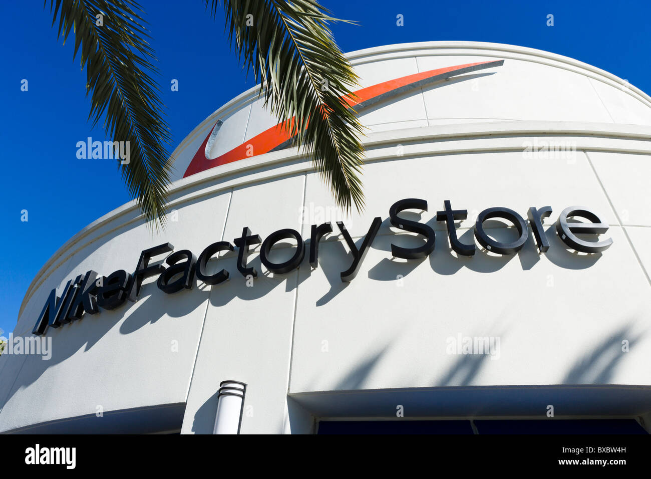 Nike Factory Store, Orlando Premium Outlets, Lake Buena Vista, Orlando, Florida, Fotografía de stock Alamy