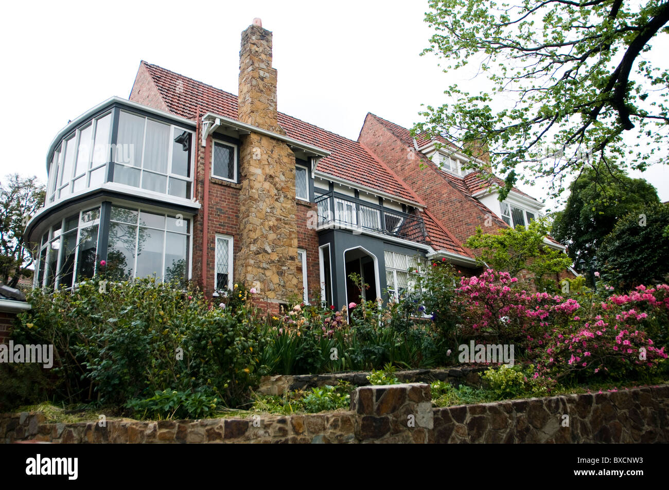 Casa en South Yarra, Melbourne, Victoria, Australia Foto de stock