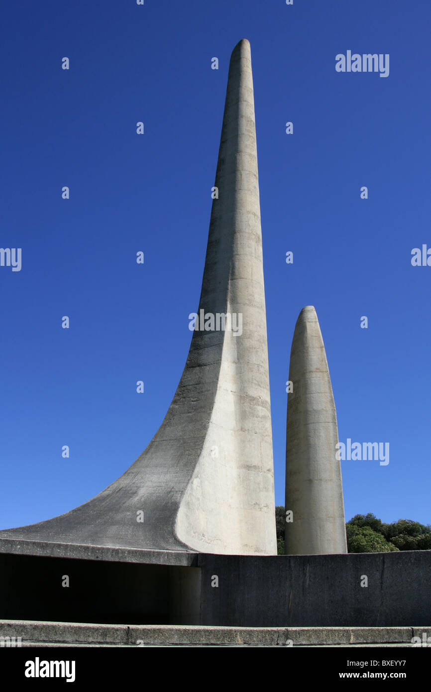 Taal Monumento al idioma afrikaans, Paarl, Provincia del Cabo, Sudáfrica. Foto de stock