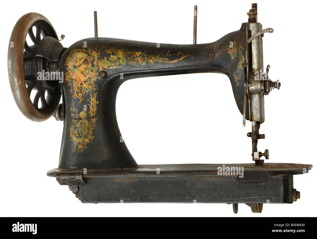 Vieja máquina de coser industrial pfaff fotografías e imágenes de alta  resolución - Alamy