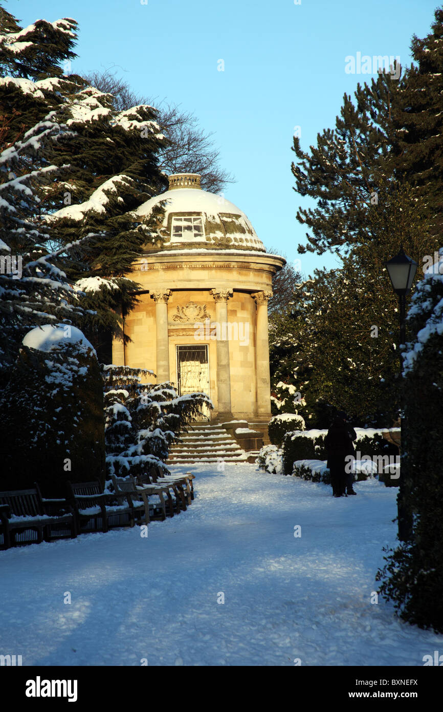 La Jephson, Jephson Memorial Gardens, Royal Leamington Spa, Warwickshire; construido en 1849 Foto de stock