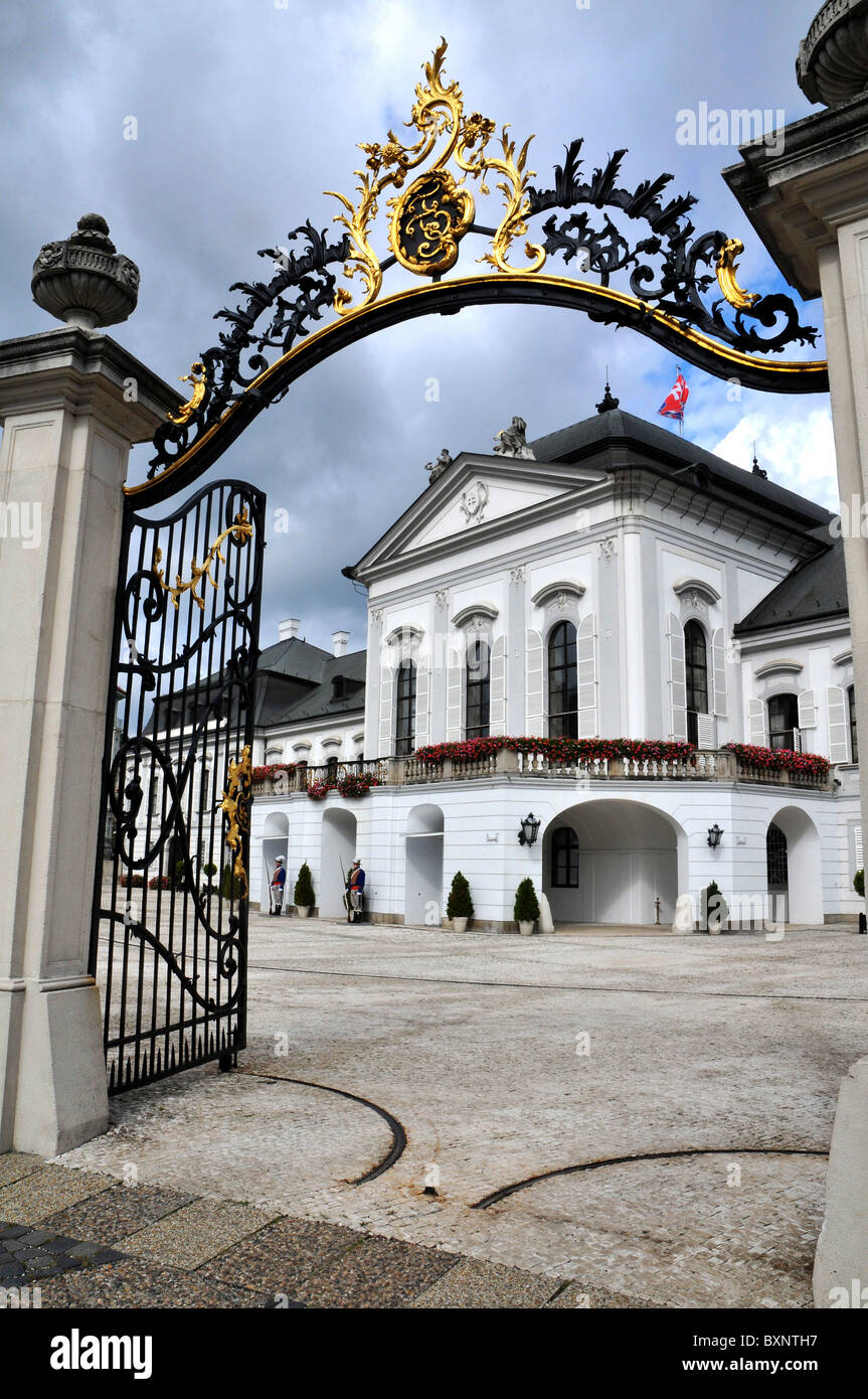 El Palacio Presidencial, Bratislava, Eslovaquia, Europa Foto de stock