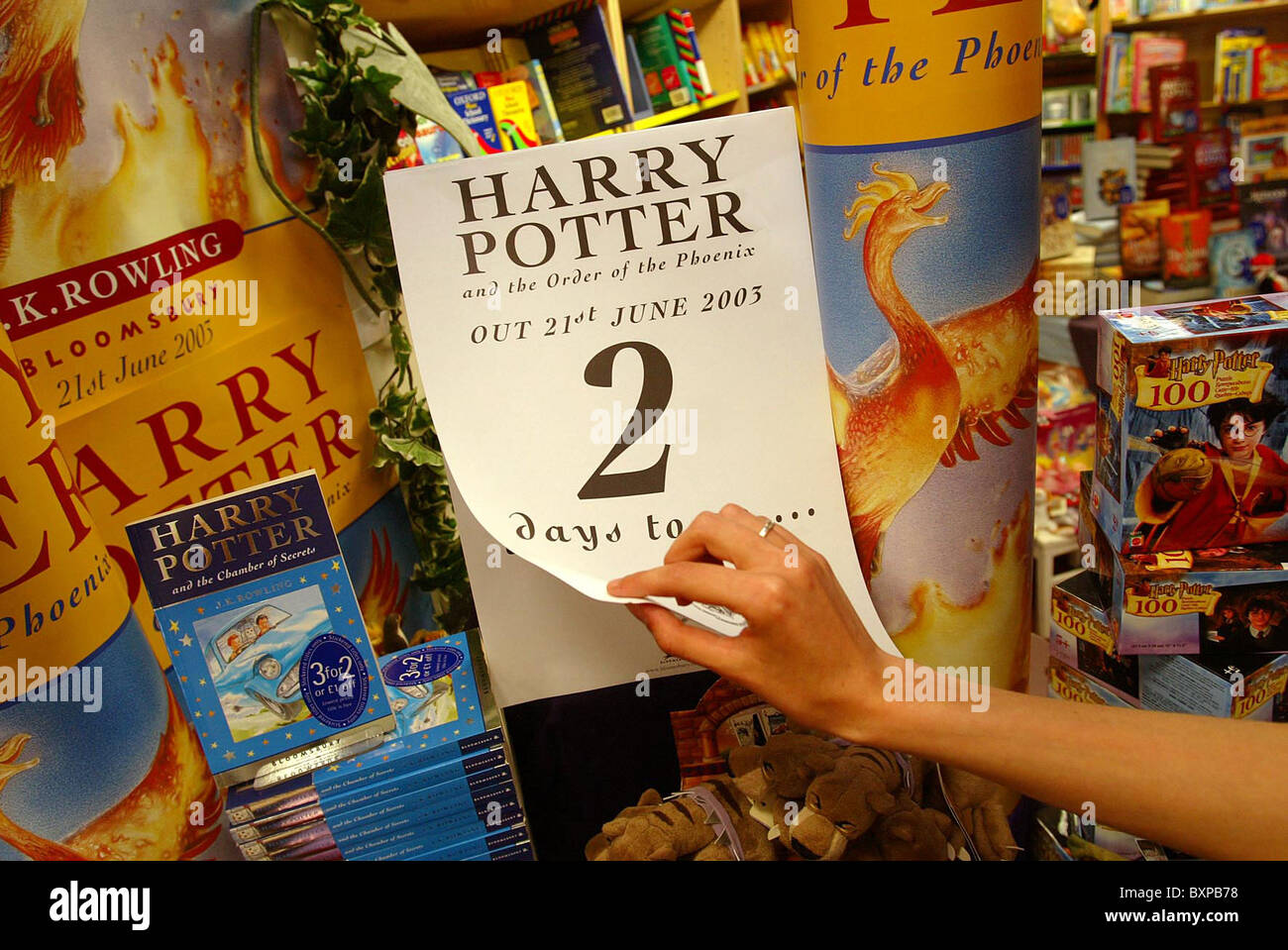 Marcadores de Harry Potter. Fotografía por James Boardman Fotografía de  stock - Alamy