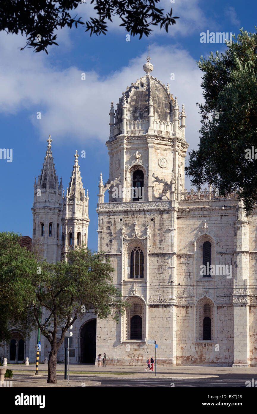 Portugal, Lisboa, Belem, el Monasterio de los Jeronimos Foto de stock