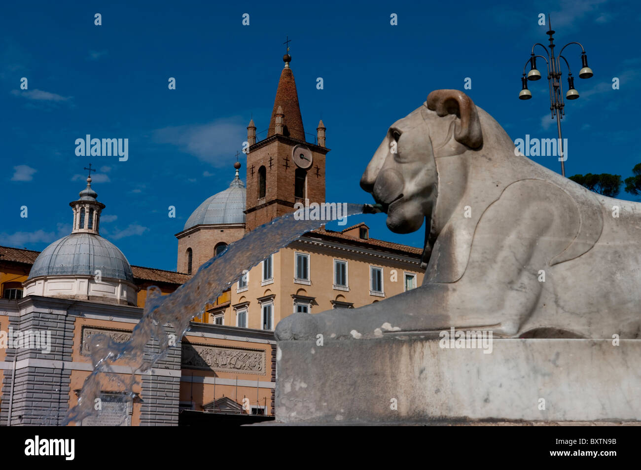 Europa, Italia, Roma, Piazza del Popolo Foto de stock