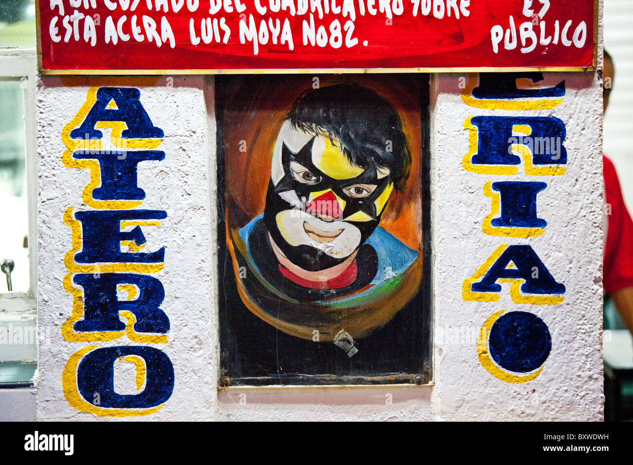 Lucha Libre, lucha libre en la Ciudad de México, México Foto de stock