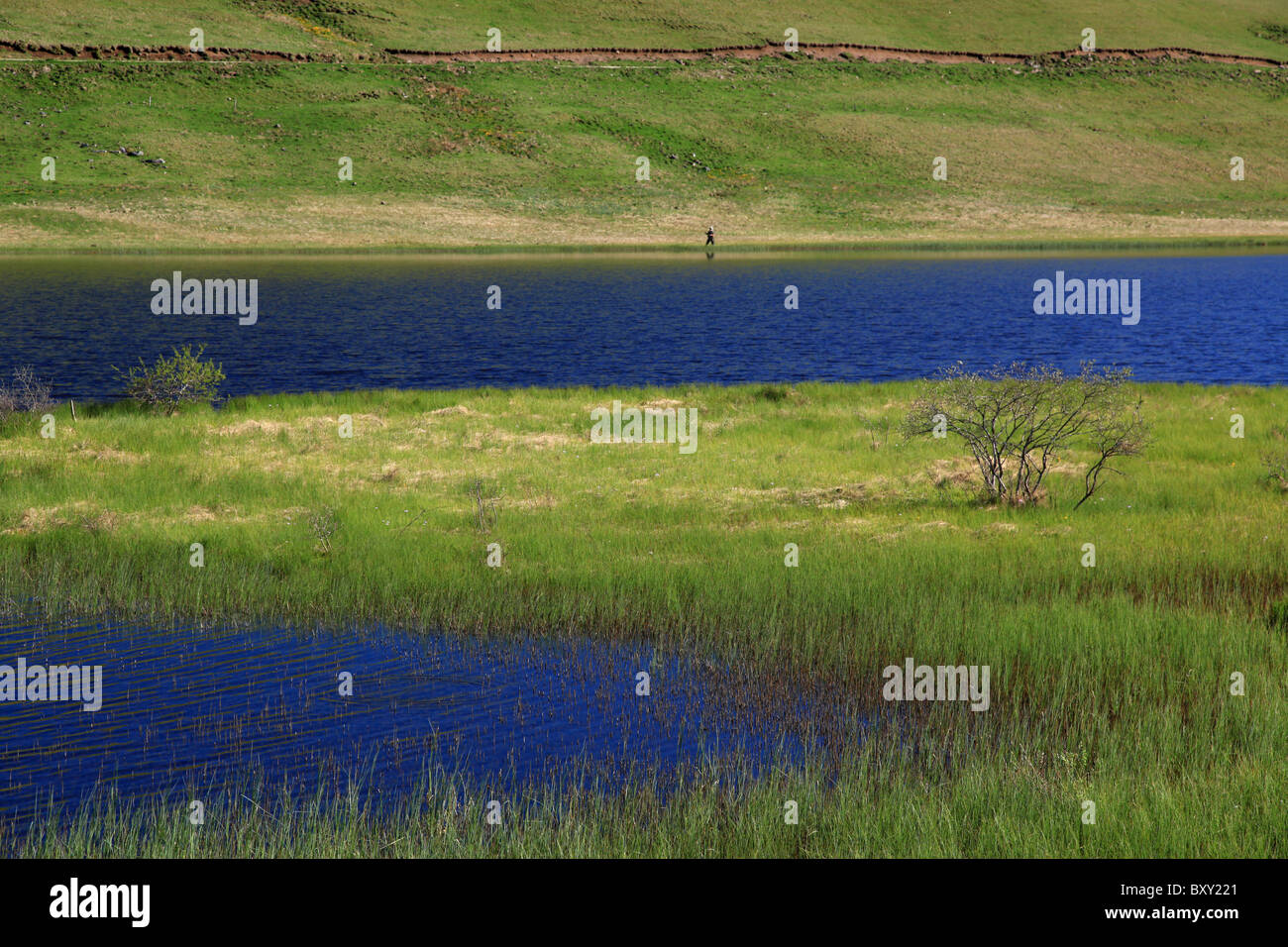 Paisaje Natural de Puy-de-Dôme departamento Foto de stock