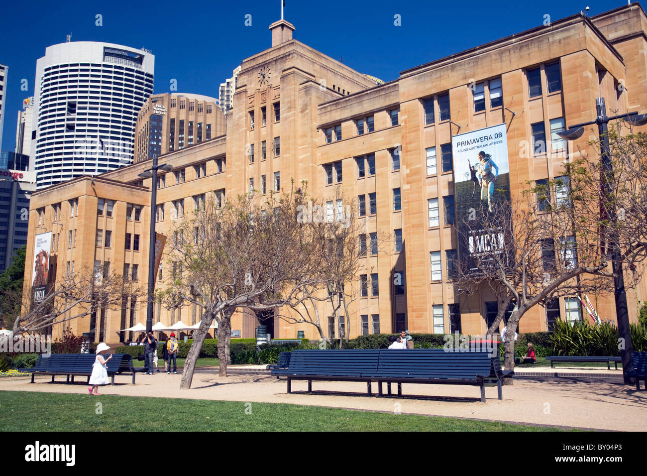 Museo de arte contemporáneo, Circular Quay, Sydney Foto de stock