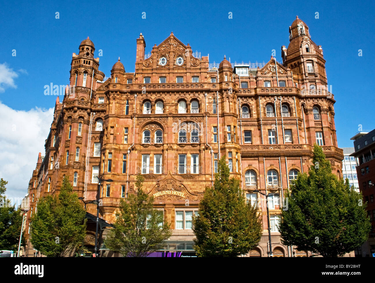 Midland Hotel, Manchester, Reino Unido. Foto de stock