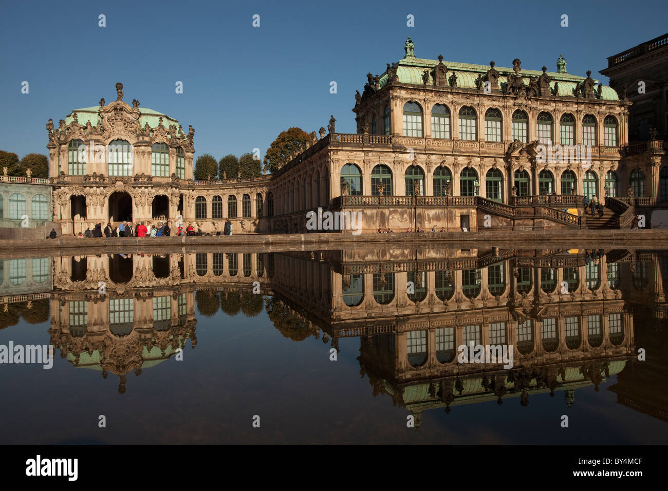 Alemania,Sajonia,Dresden,el Zwinger de Dresde Foto de stock